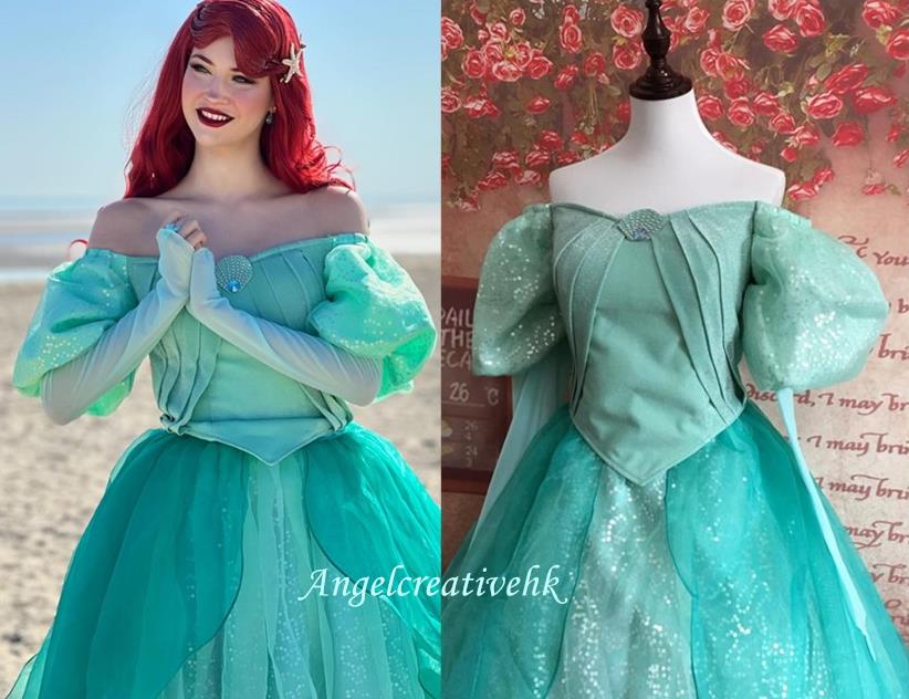 Little Mermaid Cosplay Princess Ariel Mermaid Cosplay Costume Angel Creative Design Little Mermaid Cosplay Princess Ariel Mermaid Cosplay Costume Angel Creative Design