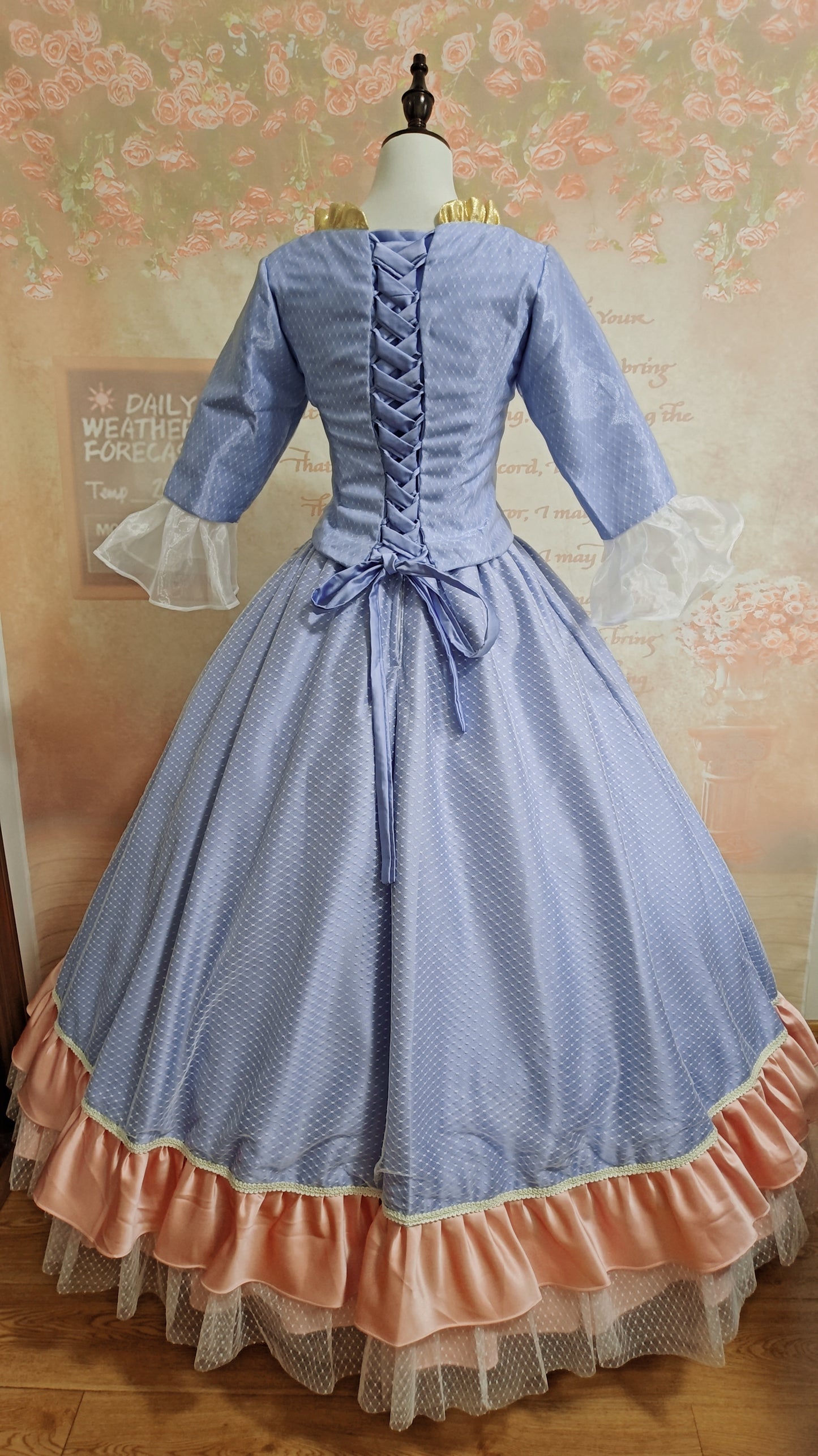 Erika Blue Princess Cosplay Dress Princess Cosplay Costume