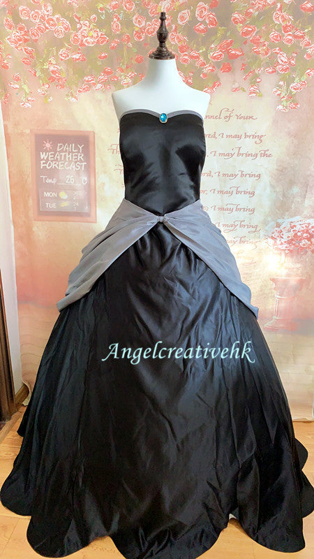 The Bowsette Black Cosplay Costume