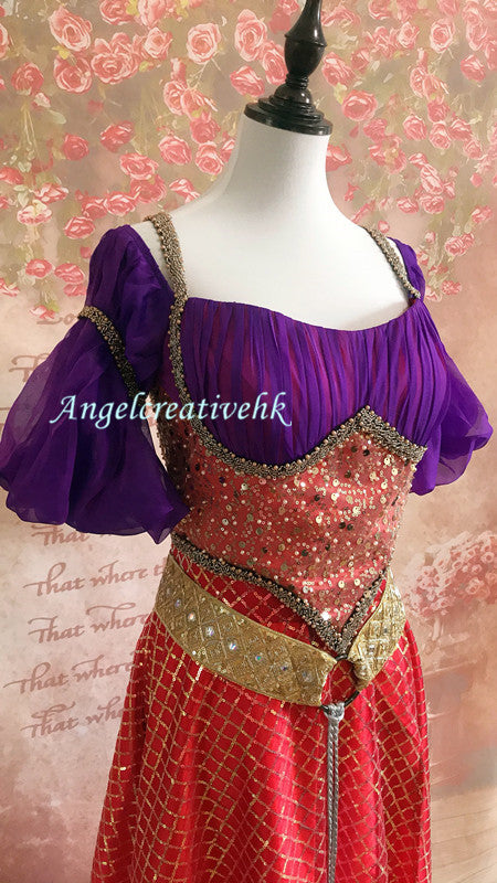The Hunchback of Notre Dame Musical Cosplay dress Esmeralda Cosplay Costume