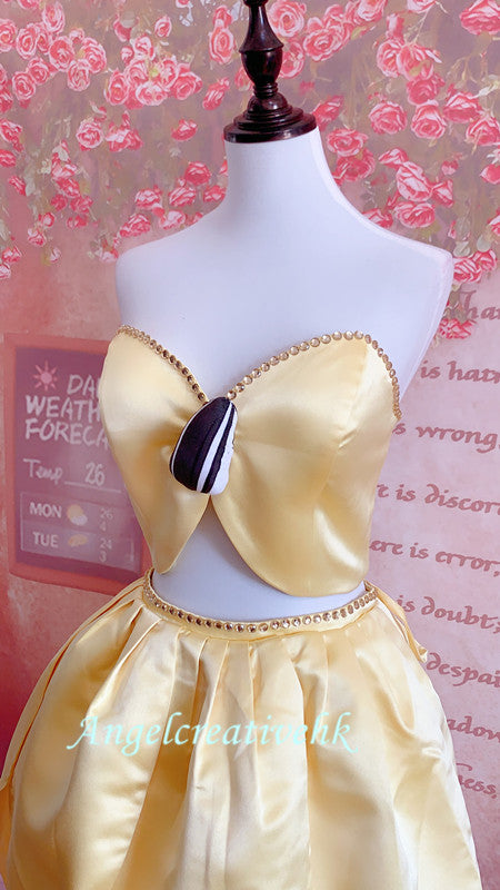 Tinkerbell Friends Fairy Iridessa Cosplay Costume