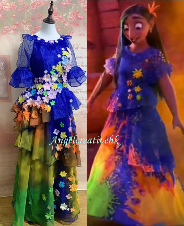 encanto dress designs This Encanto Dress Is Both Stunning and Accurate To The Disney Film