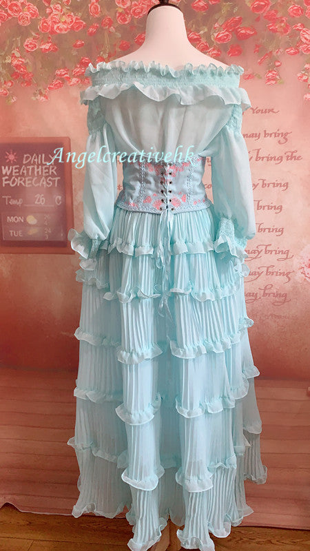 Little Mermaid 2023 Movie Ariel Dress Cosplay Costume