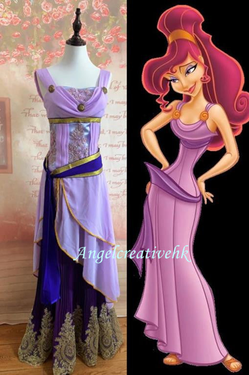 Luxury Megara Costume Hercules Cosplay costume – Angel Creative Design Luxury Megara Costume Hercules Cosplay costume – Angel Creative Design