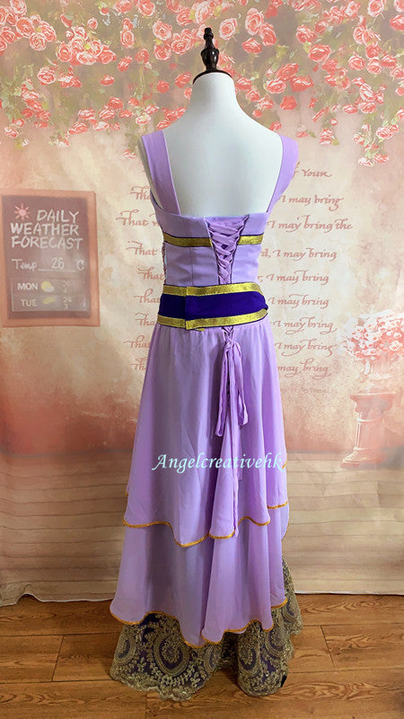 Luxury Megara Costume Hercules Cosplay costume
