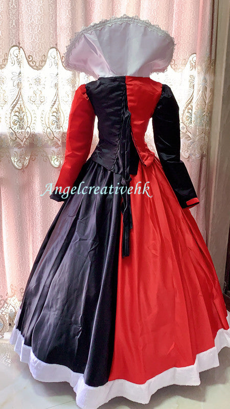 Queen of Hearts Red Queen Cosplay Costume