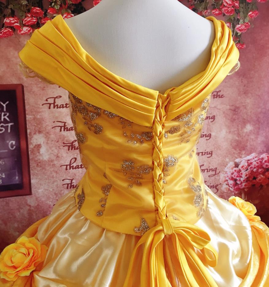 Luxury Beauty and the Beast Belle Cosplay Costume