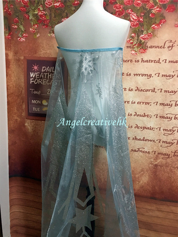Princess Elsa Cape Cosplay costume