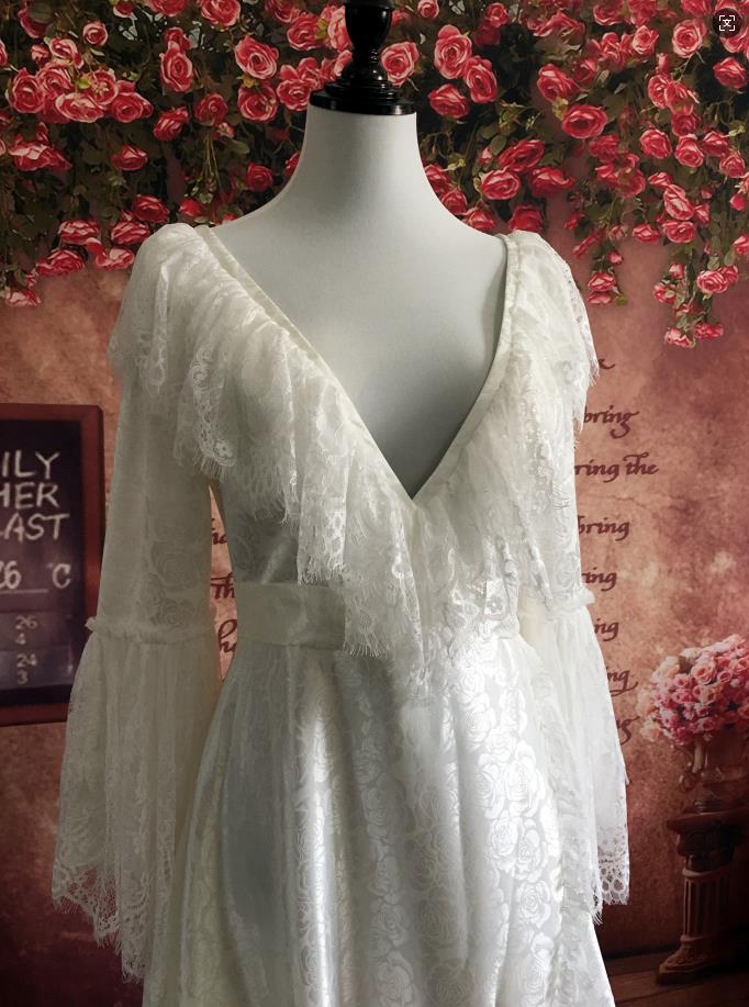 Christine Daae White Lace Robe Dressing Gown The Phantom of the Opera – Angel Creative Design Christine Daae White Lace Robe Dressing Gown The Phantom of the Opera – Angel Creative Design