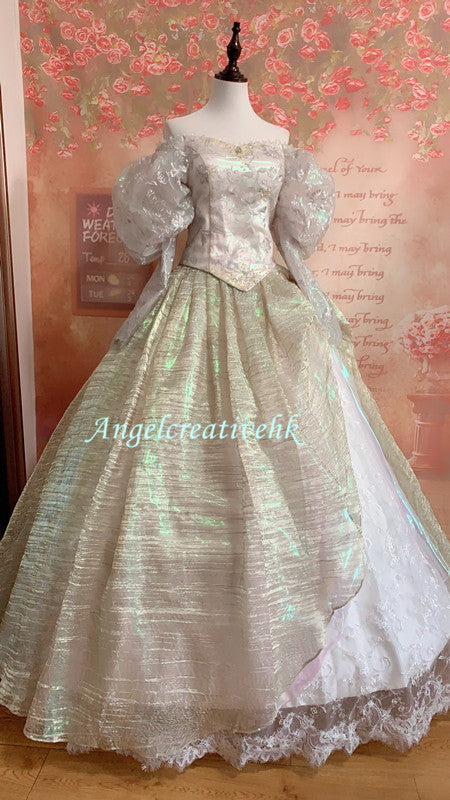 Labyrinth Sarah Dress Luxury Ball Gown Sarah Cosplay Costume – Angel Creative Design